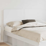 Headboard with Headboard White 150 cm Engineered wood