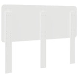 Headboard with Headboard White 150 cm Engineered wood - Rear View