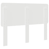 Headboard White Engineered wood - 45-Degree Angle