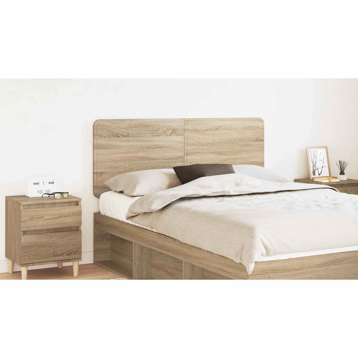 Headboard Sonoma Oak Engineered wood