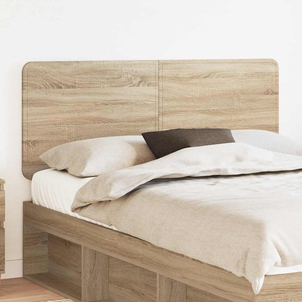 Headboard with Headboard Sonoma Oak 150 cm Engineered wood