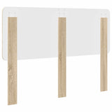 Headboard Sonoma Oak Engineered wood - 45-Degree Angle