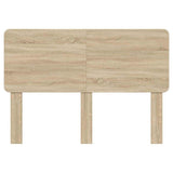 Headboard with Headboard Sonoma Oak 150 cm Engineered wood - Top-Down View