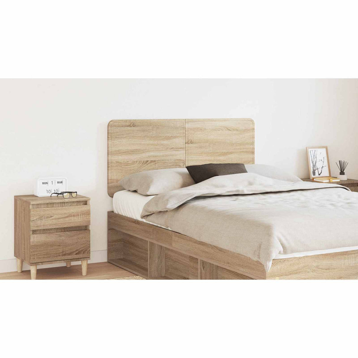 Headboard Sonoma Oak Engineered wood