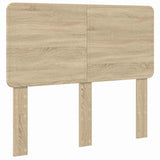 Headboard with Headboard Sonoma Oak 135 cm Engineered wood - Front View