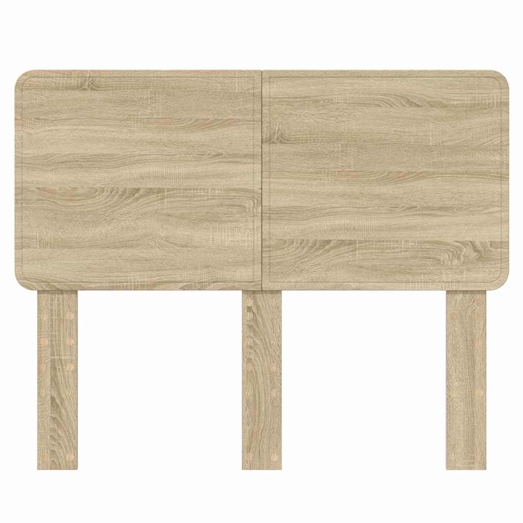 Headboard with Headboard Sonoma Oak 135 cm Engineered wood