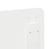 Headboard White Engineered wood - Low Angle
