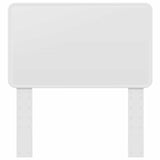 Headboard with Headboard White 90 cm Engineered wood - Top-Down View