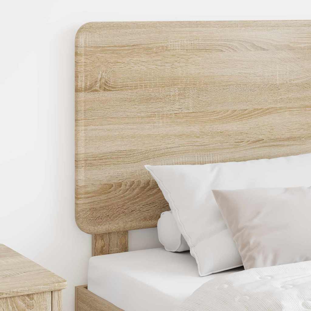 Headboard with Headboard Sonoma Oak 90 cm Engineered wood