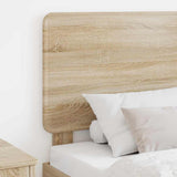 Headboard with Headboard Sonoma Oak 90 cm Engineered wood - Side View