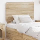 Headboard with Headboard Sonoma Oak 90 cm Engineered wood