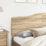 Headboard with Headboard Sonoma Oak 180 cm Engineered wood - Side View