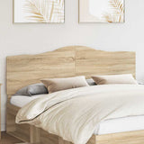 Headboard with Headboard Sonoma Oak 180 cm Engineered wood