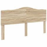 Headboard Sonoma Oak Engineered wood - Front View