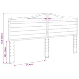 Headboard Sonoma Oak Engineered wood - Extra Image