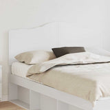 Headboard with Headboard White 150 cm Engineered wood