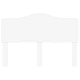 Headboard White Engineered wood - Top-Down View