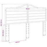 Headboard White Engineered wood - Extra Image