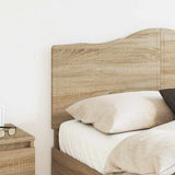 Headboard with Headboard Sonoma Oak 150 cm Engineered wood - Side View