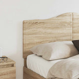 Headboard Sonoma Oak Engineered wood - Side View