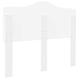 Headboard White Engineered wood - Rear View