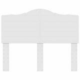 Headboard with Headboard White 135 cm Engineered wood - Top-Down View