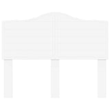 Headboard White Engineered wood - Top-Down View