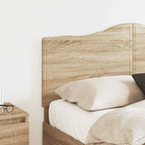 Headboard Sonoma Oak Engineered wood - Side View