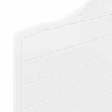 Headboard White Engineered wood - Close-Up Angle