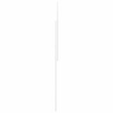 Headboard White Engineered wood - 45-Degree Angle