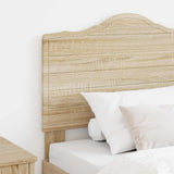 Headboard Sonoma Oak Engineered wood - Side View