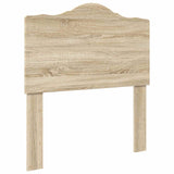 Headboard Sonoma Oak Engineered wood - Front View