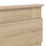 Headboard with Headboard Sonoma Oak 180 cm Engineered wood - Low Angle