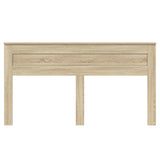 Headboard with Headboard Sonoma Oak 180 cm Engineered wood - Top-Down View