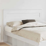 Headboard with Headboard White 150 cm Engineered wood