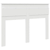 Headboard with Headboard White 150 cm Engineered wood - Rear View