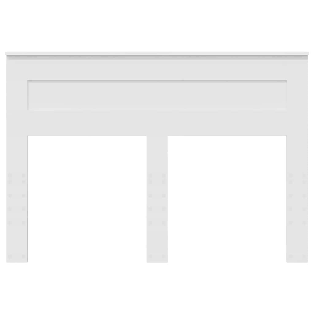 Headboard with Headboard White 150 cm Engineered wood