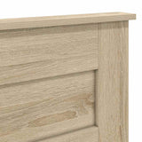 Headboard with Headboard Sonoma Oak 150 cm Engineered wood - Close-Up Angle