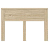 Headboard with Headboard Sonoma Oak 150 cm Engineered wood - Top-Down View