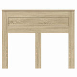 Headboard with Headboard Sonoma Oak 135 cm Engineered wood - Top-Down View