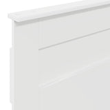 Headboard with Headboard White 90 cm Engineered wood - Close-Up Angle