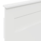 Headboard White Engineered wood - Close-Up Angle