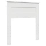 Headboard with Headboard White 90 cm Engineered wood - Front View