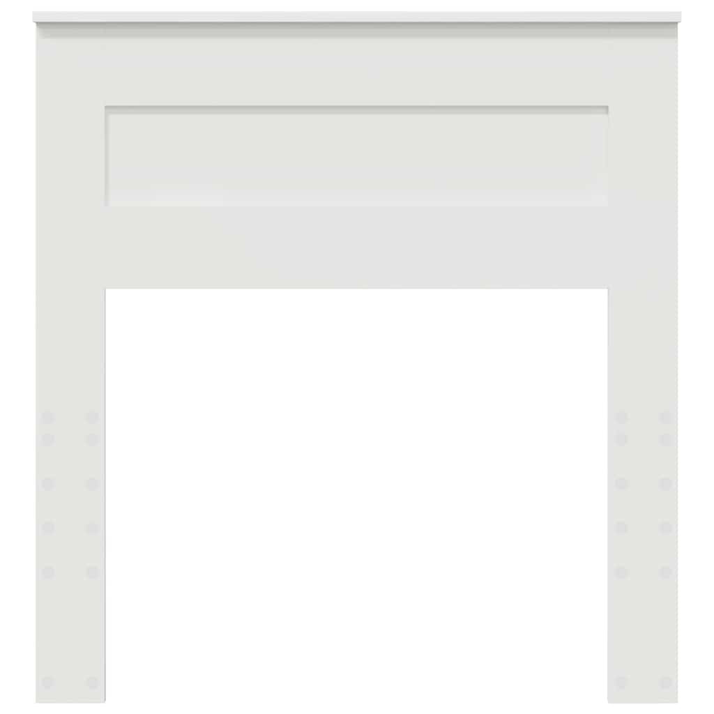 Headboard with Headboard White 90 cm Engineered wood