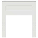 Headboard with Headboard White 90 cm Engineered wood - Top-Down View