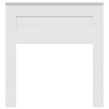 Headboard White Engineered wood - Top-Down View