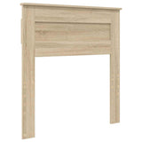 Headboard with Headboard Sonoma Oak 90 cm Engineered wood - Front View