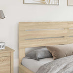 Headboard Sonoma Oak Engineered wood