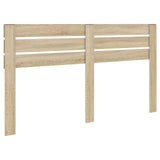 Headboard Sonoma Oak Engineered wood - Rear View