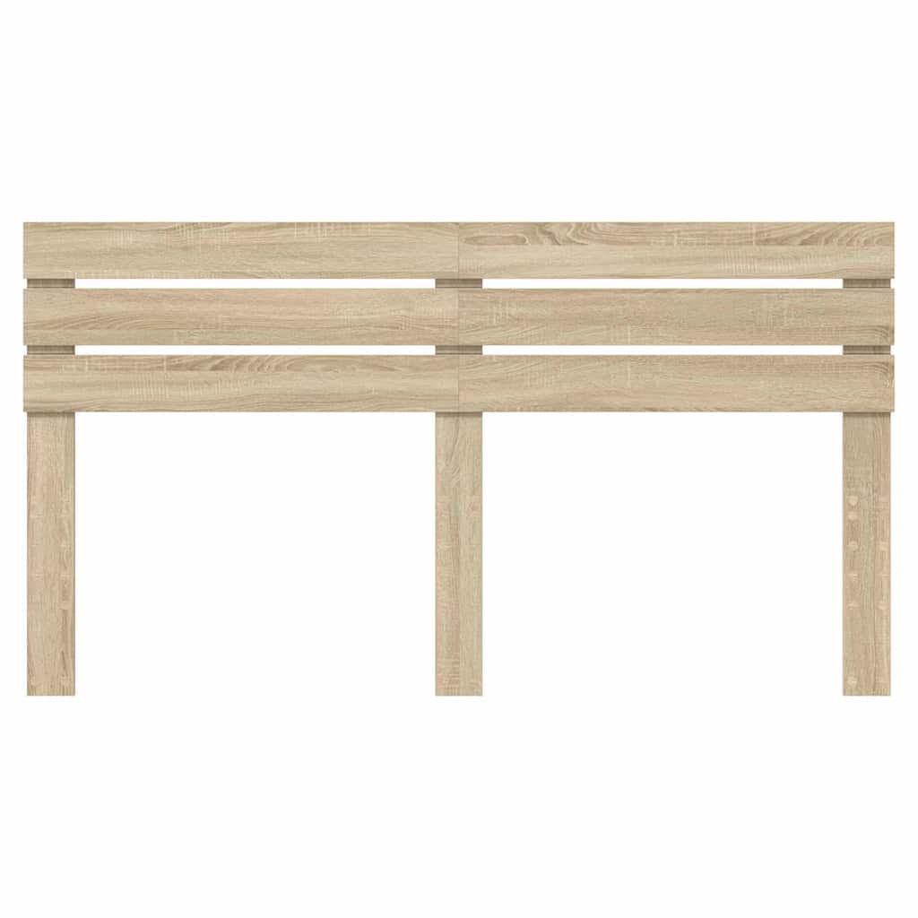 Headboard with Headboard Sonoma Oak 180 cm Engineered wood